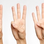 five fingers up